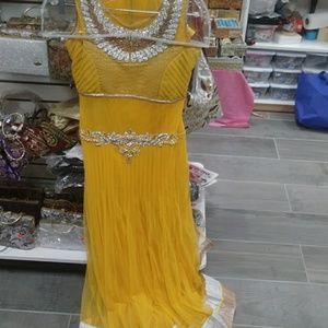 Indian Dress Yellow